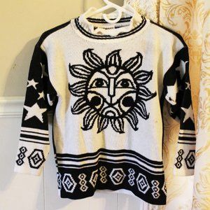 Knitwaves Vintage Sun and Moon Sweater